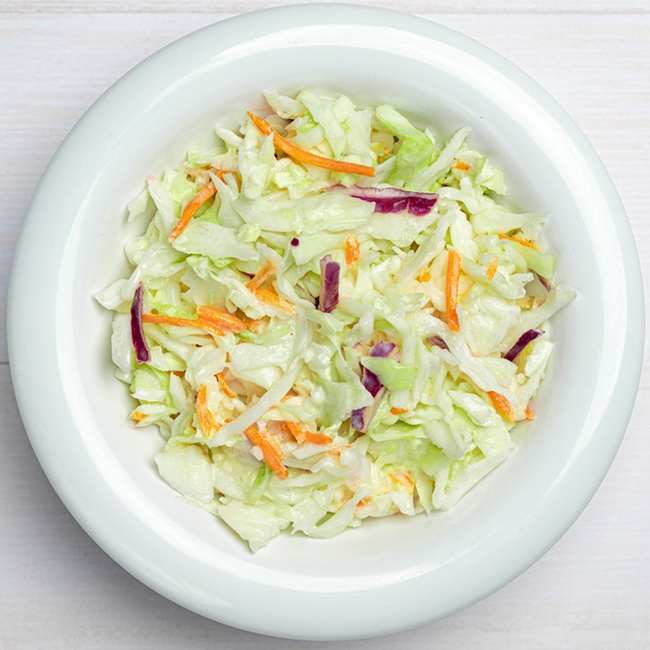 Order Side Classic Coleslaw food online from Hurricane Grill & Wings store, Syosset on bringmethat.com