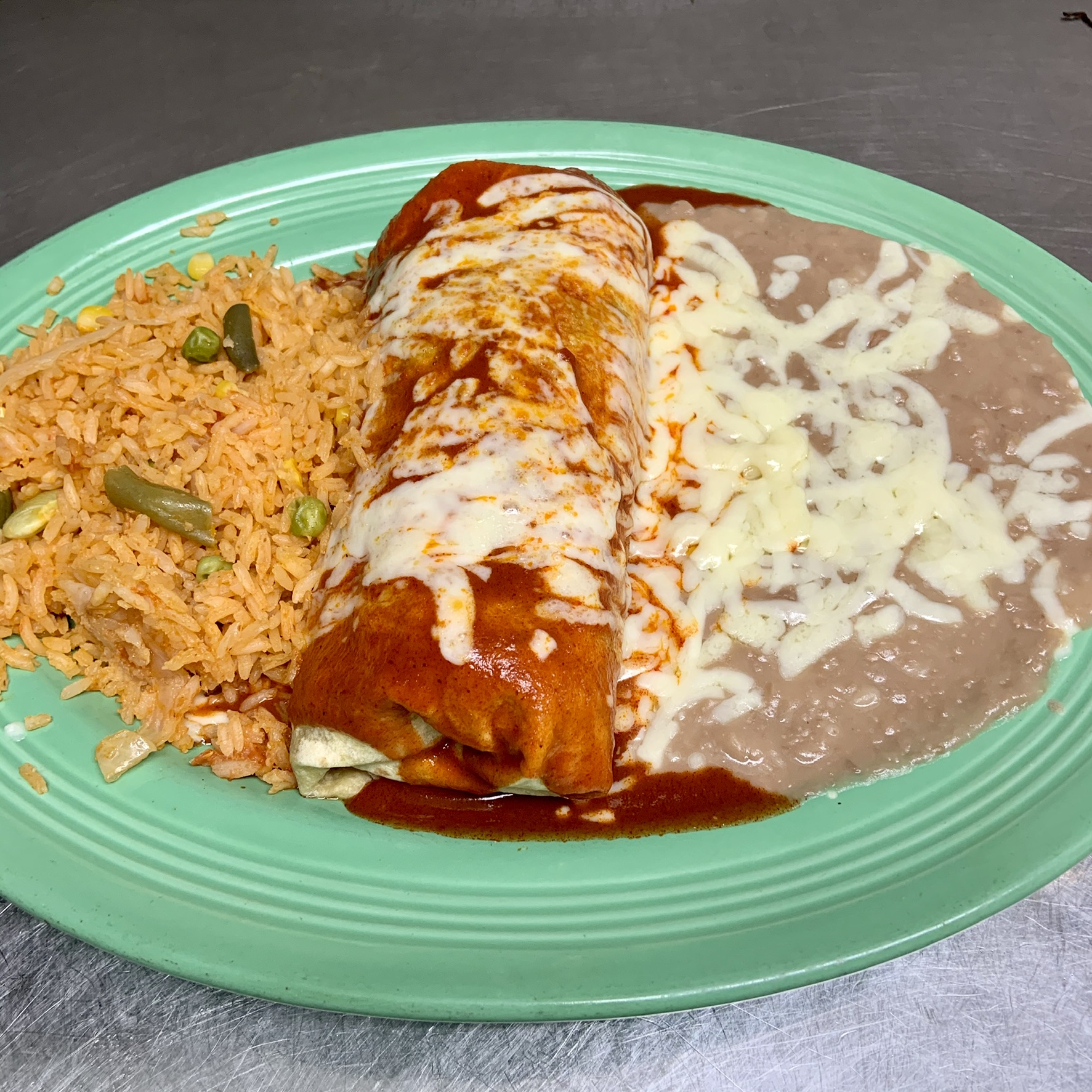 Order Burrito Ranchero Combo food online from Pepe's Mexican Food store, Montrose on bringmethat.com