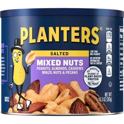 Order Planters Mixed Nuts Can 10.3oz food online from 7-Eleven store, Willis on bringmethat.com