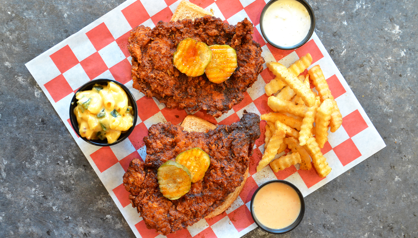 Order Two Chicken Tenders food online from Nashville Hot Chicken Shack store, Newhall on bringmethat.com
