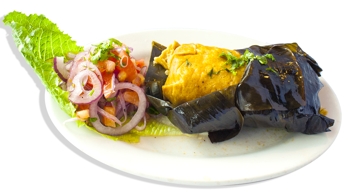 Order Tamal Peruano food online from Riko Peruvian Cuisine store, Queens on bringmethat.com