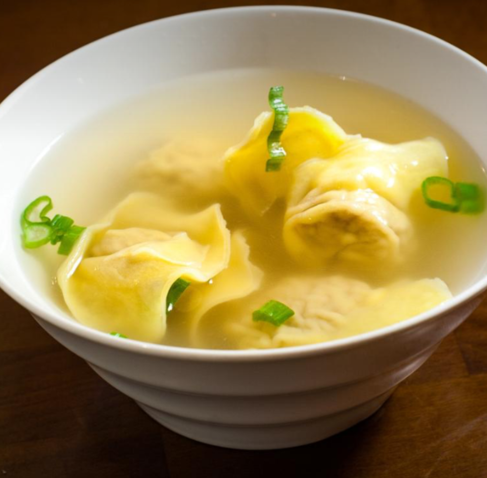 Order A3. Six Chicken Wonton Soup food online from Shu Han Ju Chinese Restaurant store, New York on bringmethat.com