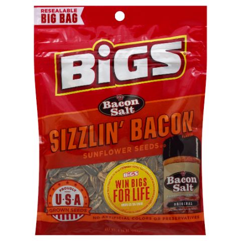 Order BIGS Bacon Salt Sizzln Bacon 5.35oz food online from 7-Eleven store, Arlington on bringmethat.com