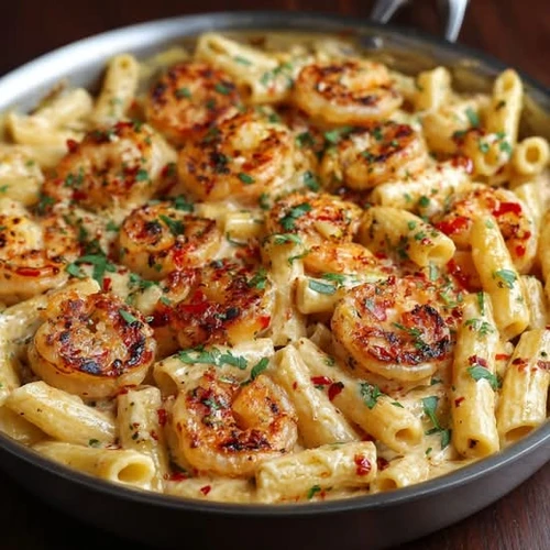 Spicy Shrimp Pasta from TASTY PASTA PIZZA &GRILL