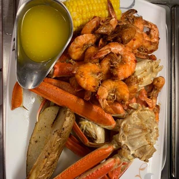 Order Crab Legs & shrimp food online from Greydolphin Restaurant store, Queens on bringmethat.com
