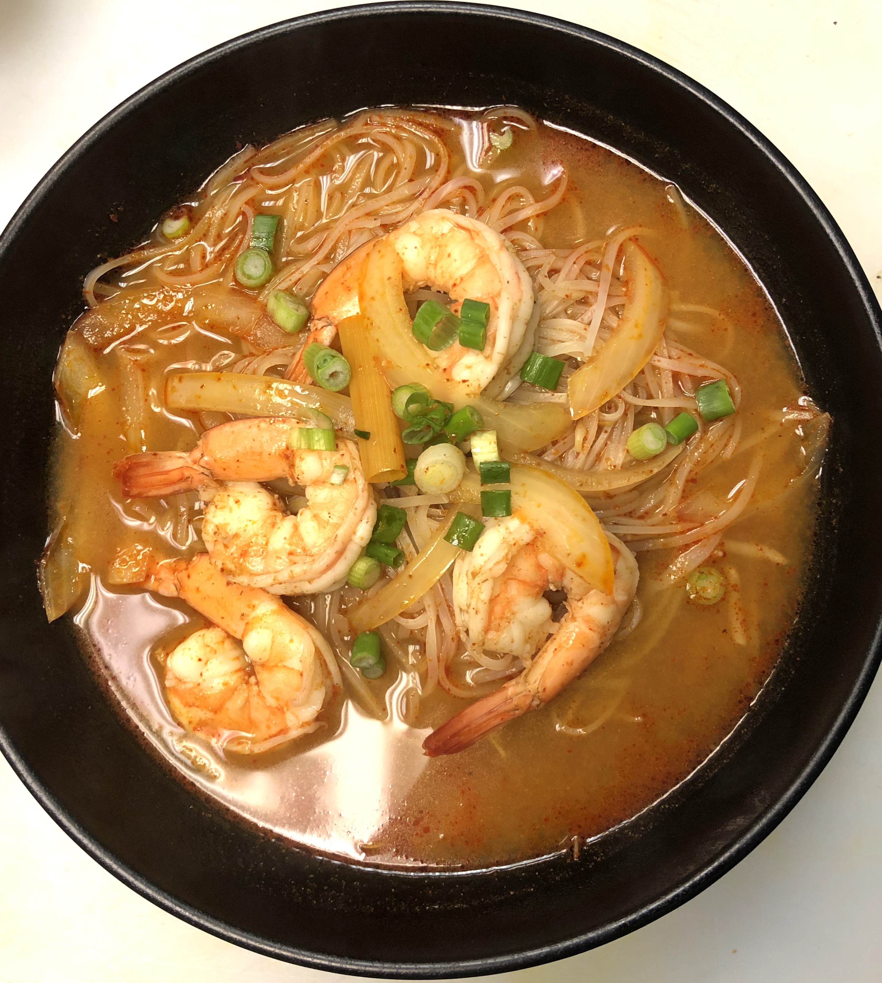 Order Tom Yum Noodle Soup food online from Lum Dee Thai Cuisine store, Brooklyn on bringmethat.com