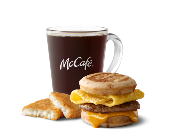 Order Sausage Egg Cheese McGriddle Meal food online from McDonald's store, Anchorage on bringmethat.com