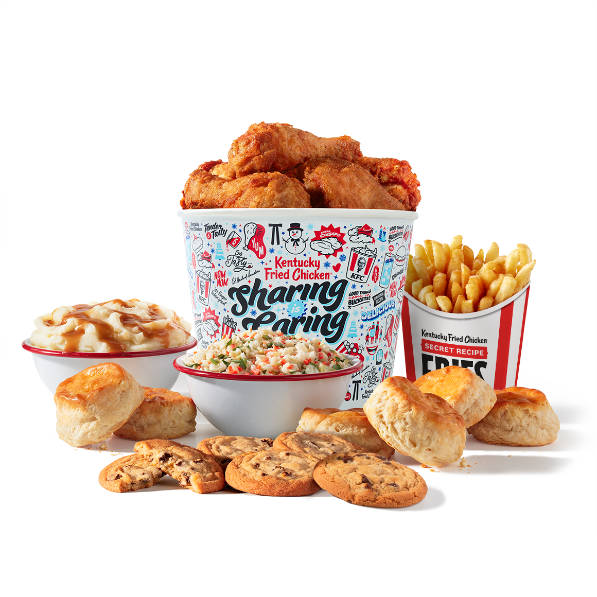 Order 12 pc. Meal with 6 FREE Cookies food online from KFC store, Burleson on bringmethat.com