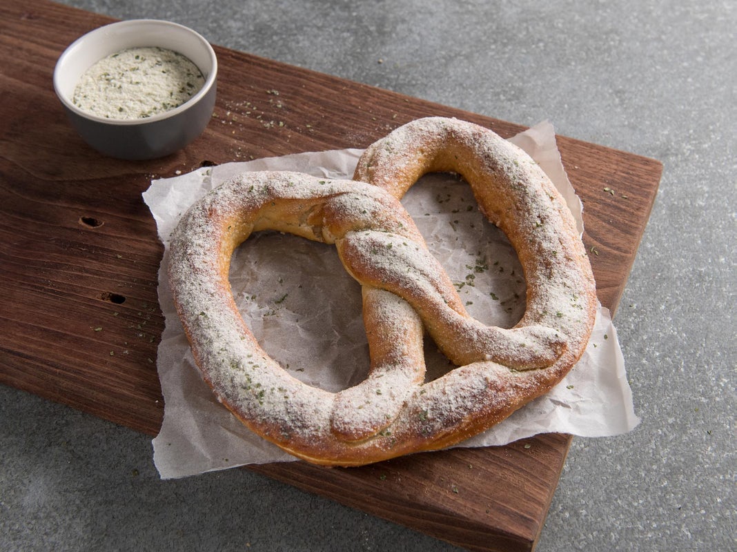 Order Sour Cream & Onion Pretzel food online from Auntie Anne's store, Rochester on bringmethat.com
