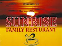 Sunrise shop family restaurant