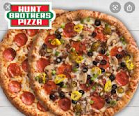 Hunts brothers top pizza menu