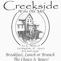 Lunch/Dinner menu - Creekside Restaurant