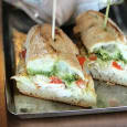 Order Chicken Pesto Sandwich food online from Spinato's Pizzeria and Family Kitchen store, Tempe on bringmethat.com