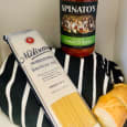 Order Pasta, Sauce, and Garlic Bread food online from Spinato's Pizzeria and Family Kitchen store, Tempe on bringmethat.com