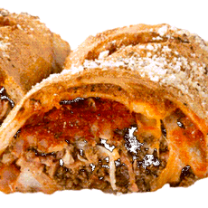 Bacon Cheeseburger Calzone