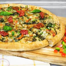 The Pesto Veggie Pizza