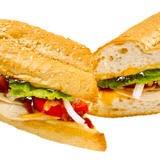 Sarpino's Turkey Club Sandwich