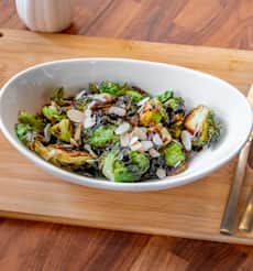 Brussel Sprouts Almondine