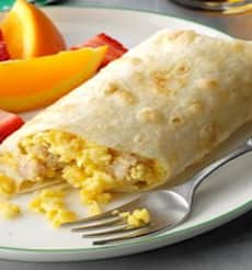 South Eastern Style Breakfast Wrap