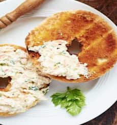 Bagel with Flavor Cream Cheese