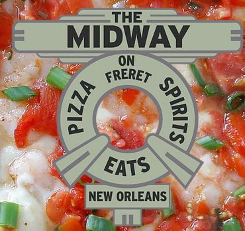 Midway Pizza Delivery Menu Order Online 4725 Freret Street New