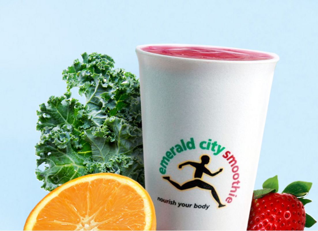 Emerald City Smoothie Seattle Wa Restaurant Menu Delivery Seamless