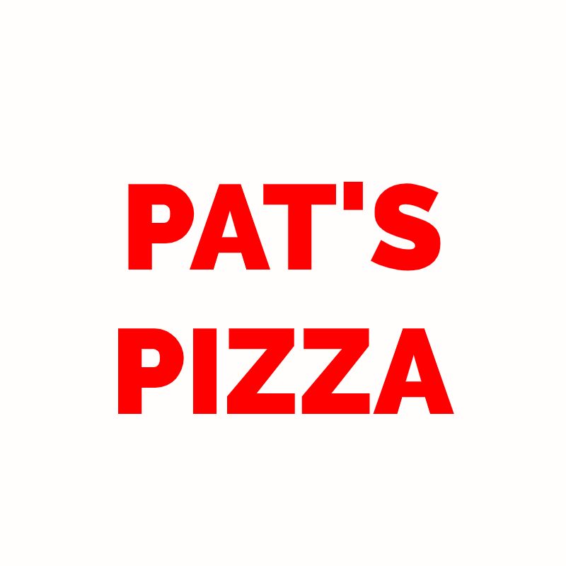 Pat s Pizza Menu Pat s Pizza Menu