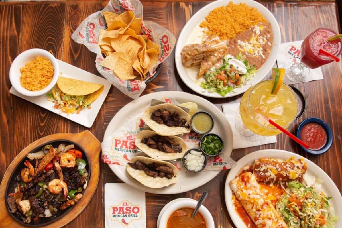 El Paso Mexican Grill Delivery Menu Order Online 3910 Ambassador