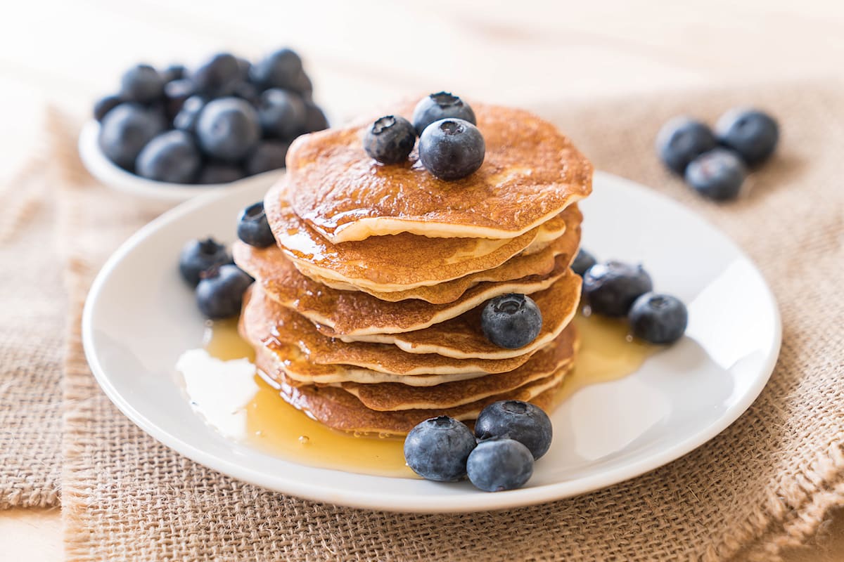 Fresh Blueberry Pancake Heavy 1970