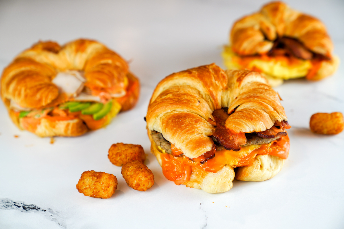 Baker Boy's Breakfast Sandwiches Delivery Menu Order Online 1200 S