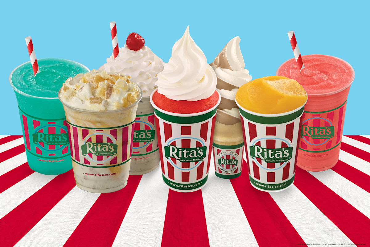 Rita's Italian Ice & Frozen Custard Delivery Menu Order Online 3638