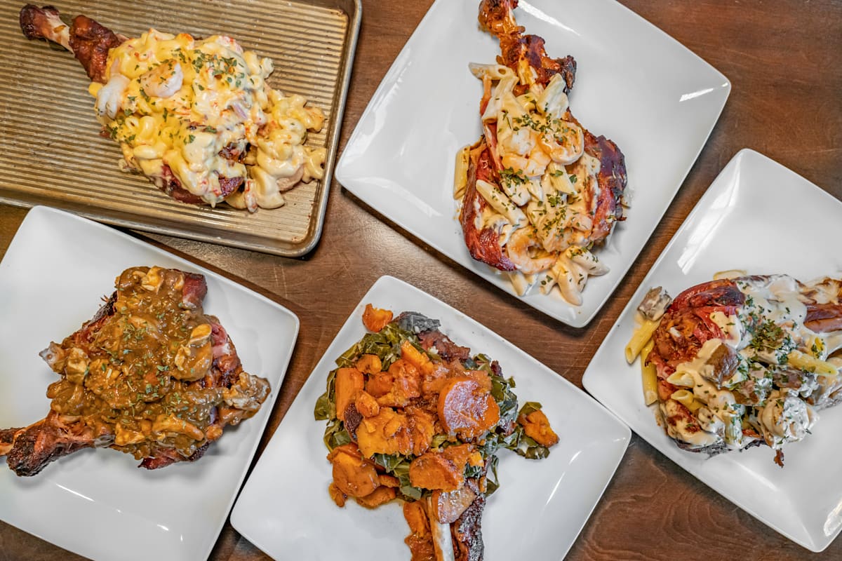 Heart N Soul Turkey Leg House Delivery Menu Order Online 3003 N