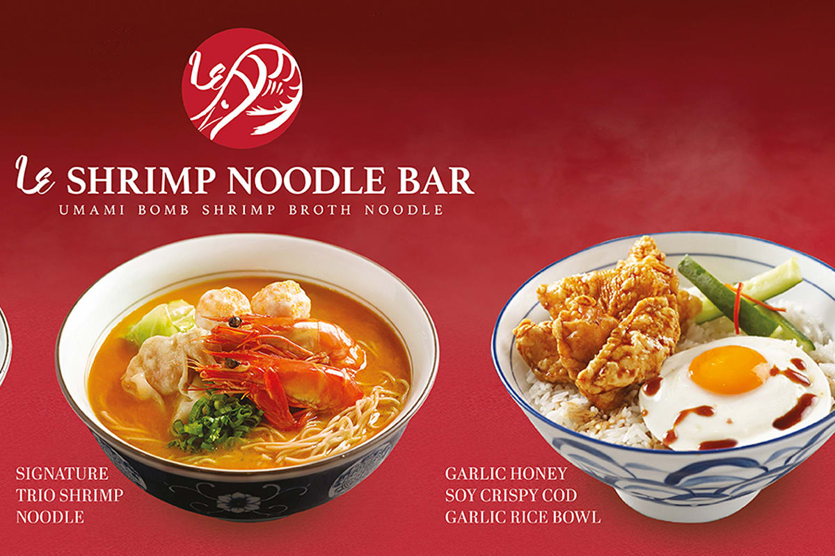 Le Shrimp Noodle Bar Delivery Menu Order Online 3333 Bristol St