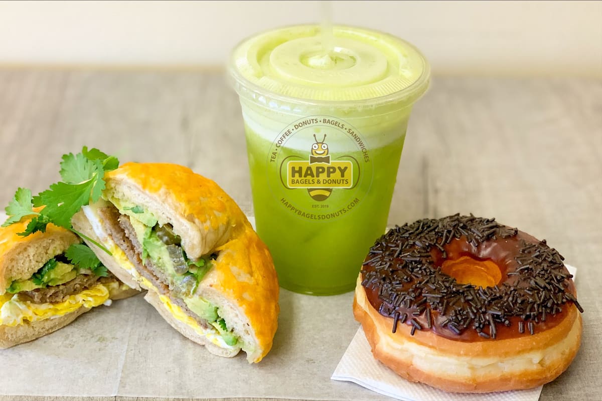Happy Bagels & Donuts Delivery Menu | Order Online | 9926