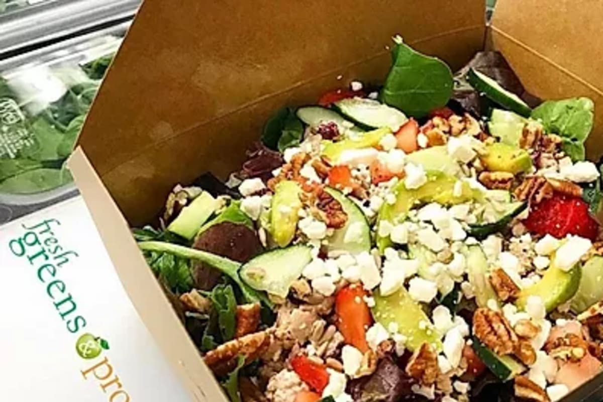 Fresh Greens & Proteins Delivery Menu Order Online 3450 Whitney Ave