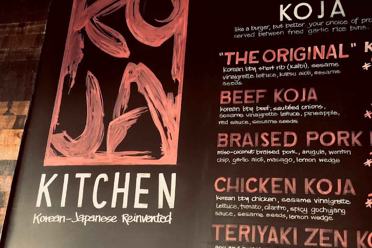 Koja Kitchen Delivery Menu Order