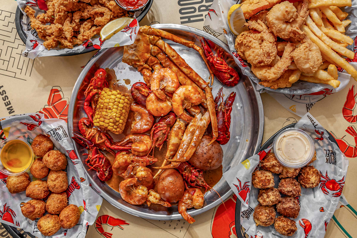 Hook & Reel Delivery Menu Order Online 14331 Hall Rd Utica Grubhub