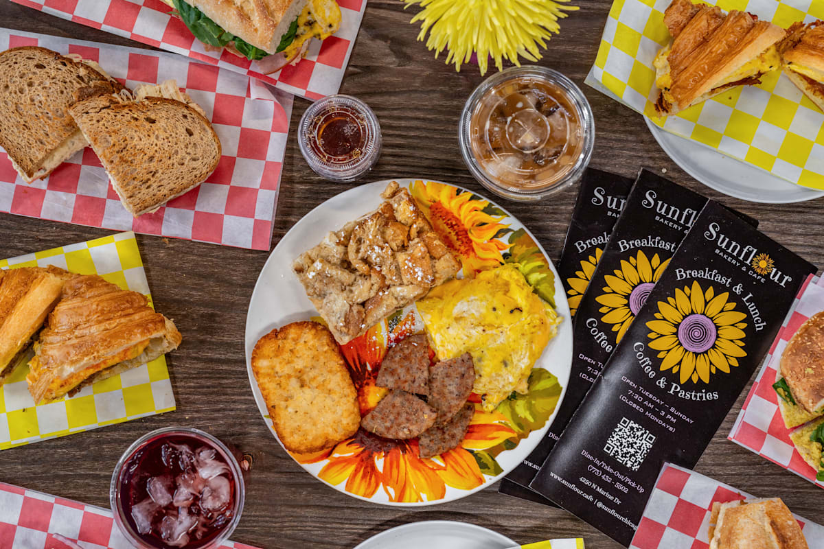 Sunflour Bakery and Cafe Chicago, IL Restaurant Menu + Delivery