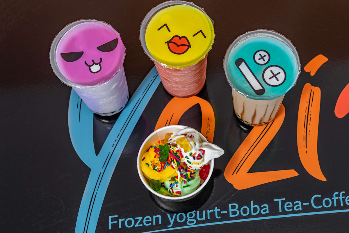 YOZI CAFE, Frozen Yogurt, Boba Tea and Smoothies Delivery Menu Order