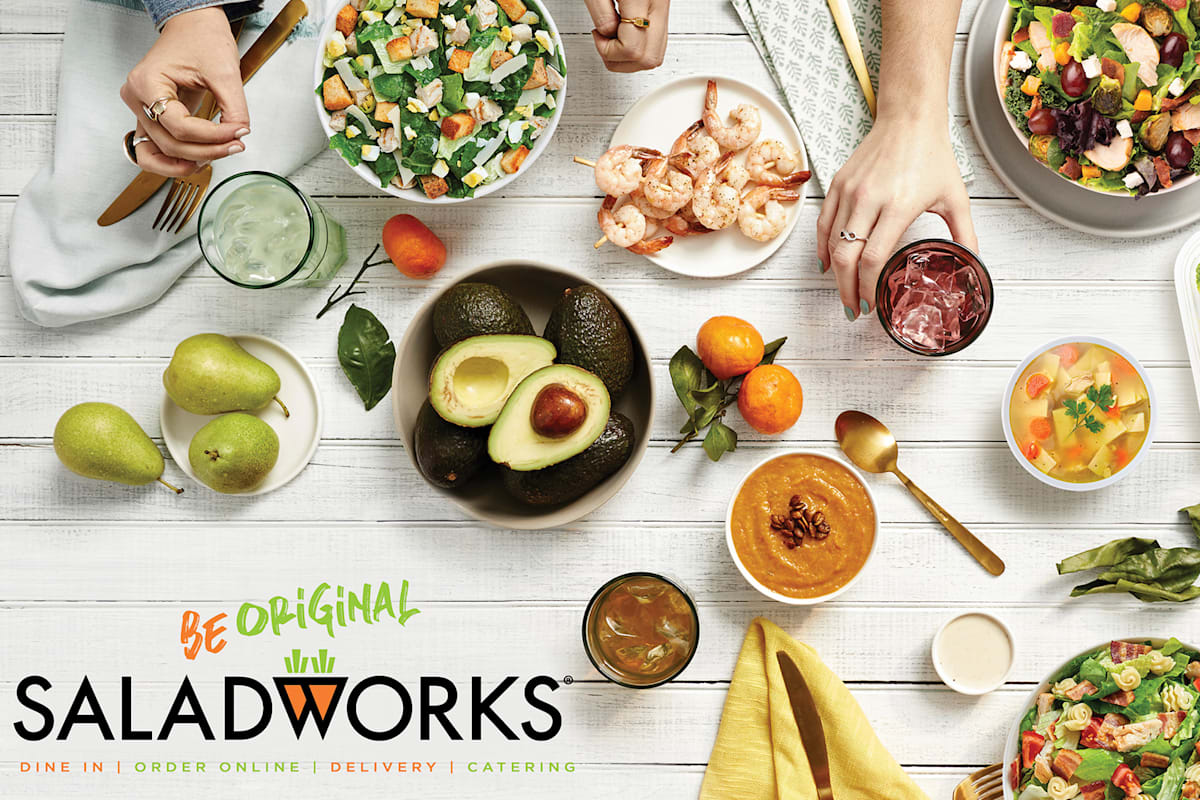 Saladworks menu sale