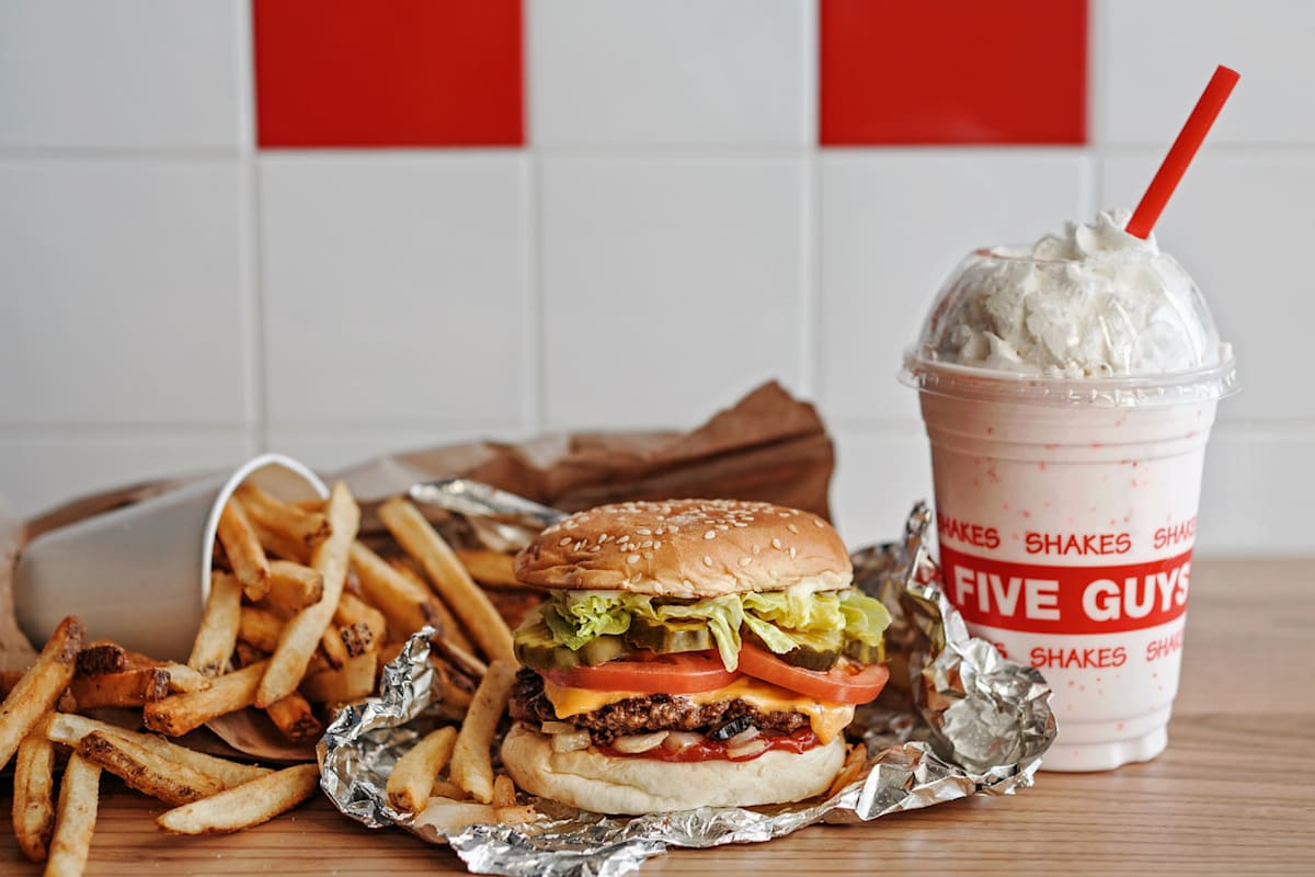 Five Guys Delivery Menu Order Online 1335 W Elizabeth St 100