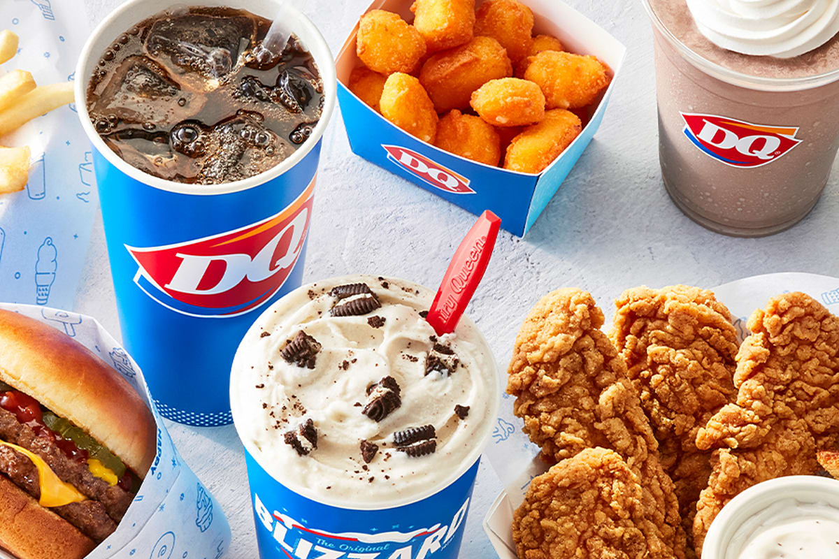 Dairy queen dog menu outlet