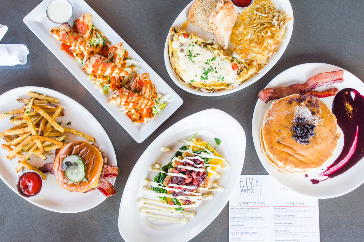 5 west rochester online mn menu