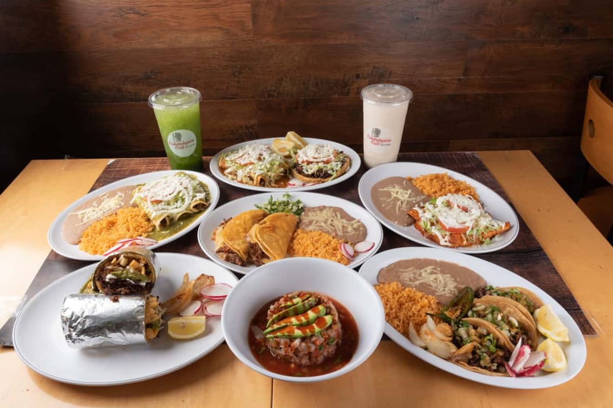 Guadalajara Grill Taco Truck Delivery Menu Order Online 1105 E Prosperity Ave Tulare Grubhub