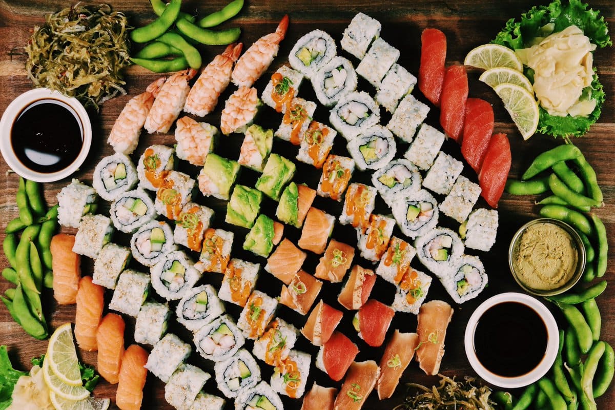 Salmon Sushi Set - Genji