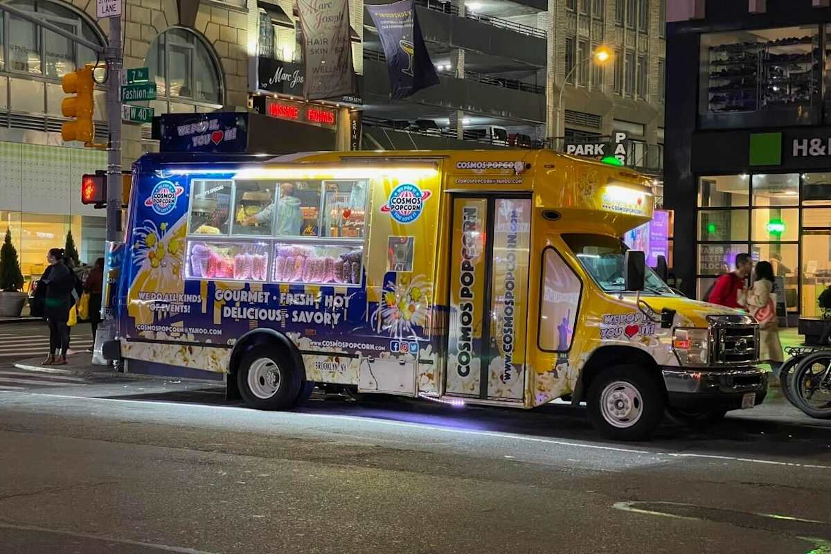 Cosmos Popcorn Delivery Menu Order Online 44 Court St Brooklyn