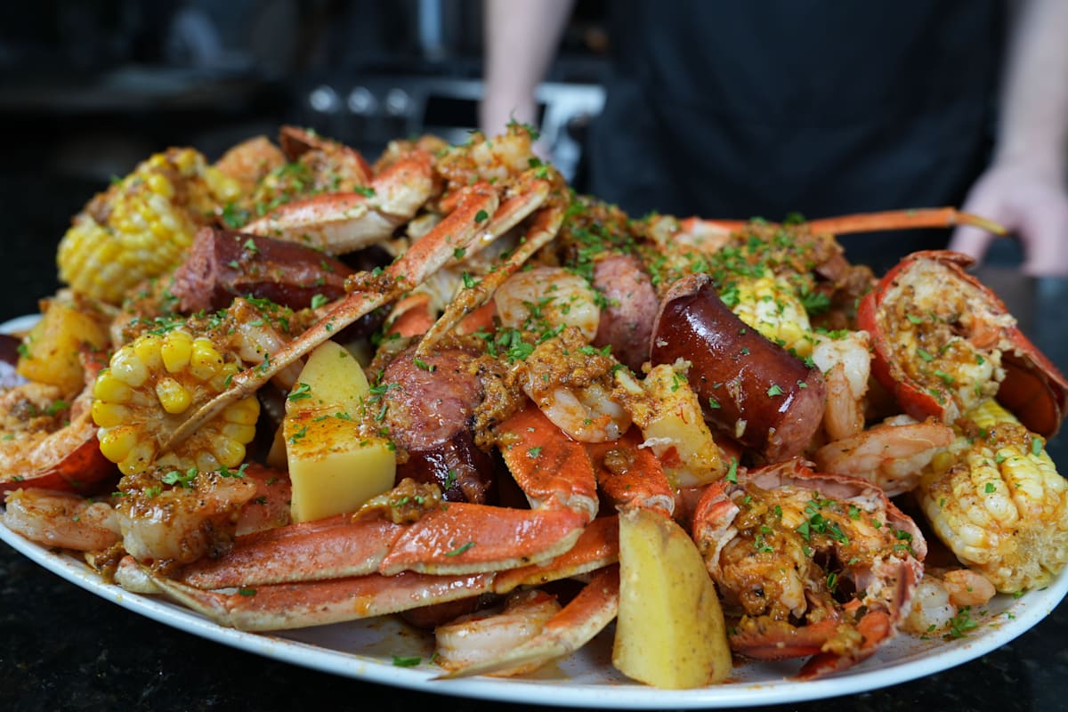 Shokudo Ramen and The Juicy Crab Delivery Menu | Order Online | 5590 Forest Dr Columbia | Grubhub