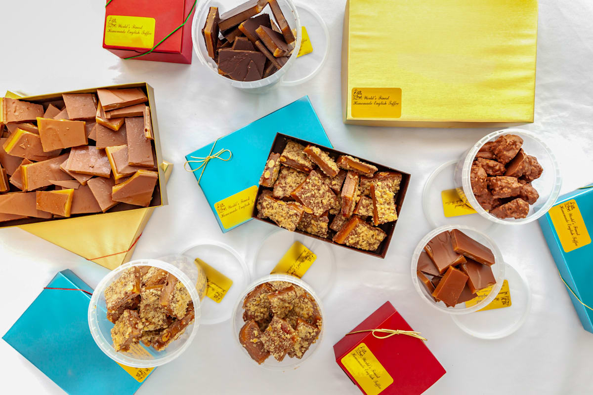 World's Finest Homemade English Toffee Delivery Menu Order Online