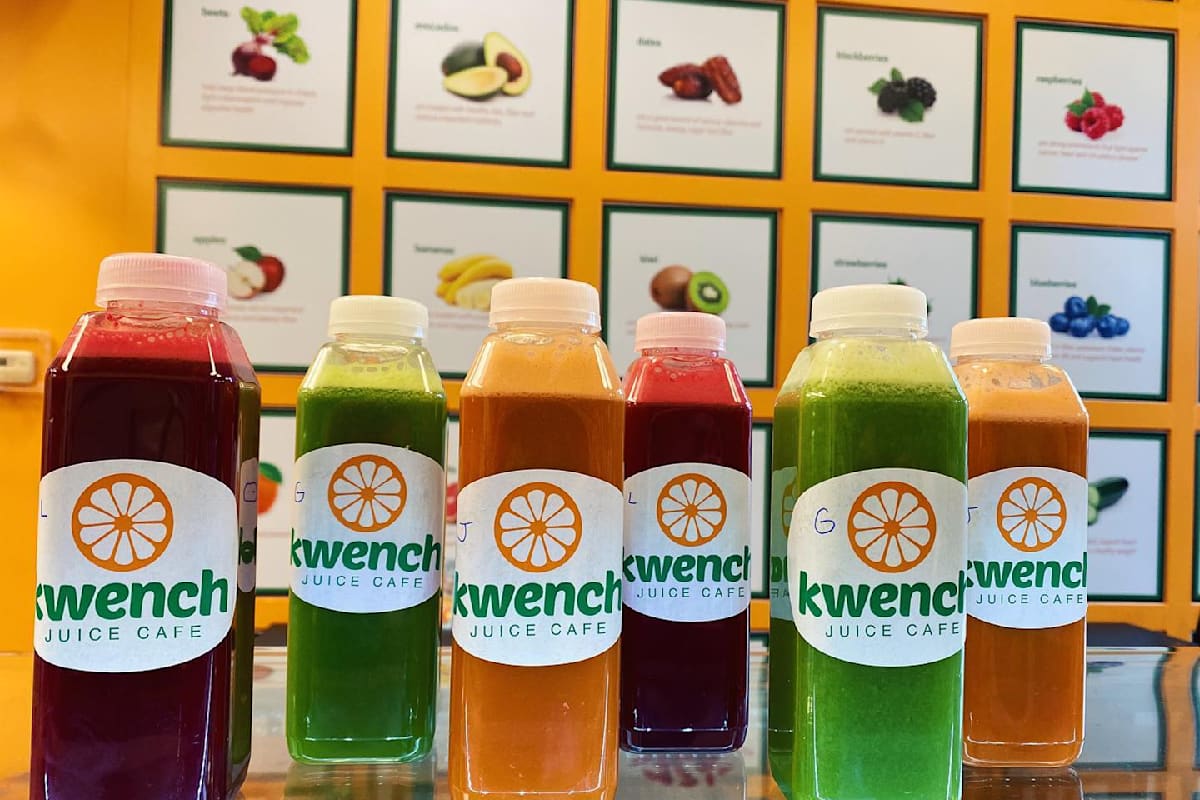 Kwench Juice Cafe Delivery Menu Order Online 403 Washington St