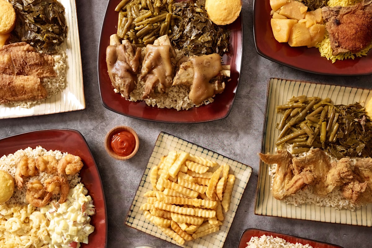 P&D Soul Food Kitchen Delivery Menu Order Online 927 S Goldwyn Ave